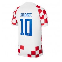 Kroatia Luka Modric #10 Hjemmedrakt VM 2022 Kortermet